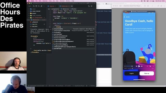 React Native sur le web avec Tailwind CSS - Revolut Clone x NativeWind E01 смотреть онлайн