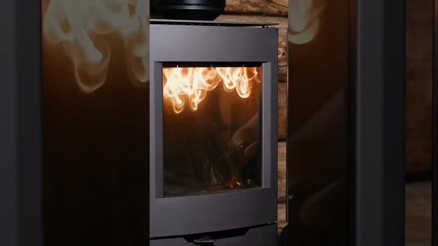 Как работает хороший печь-камин? Демонстрируем на примере печи от компании Астов модель F451 #Огонь смотреть онлайн