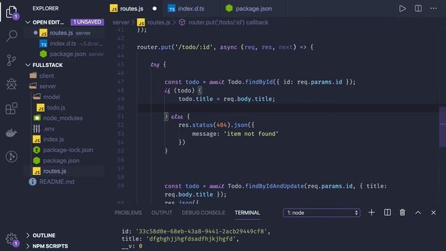 Full Stack App development React Angular/Node JS #06 смотреть онлайн