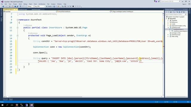 Web Development ASP.NET C# - Create DB on MS Azure 2 of 2 смотреть онлайн