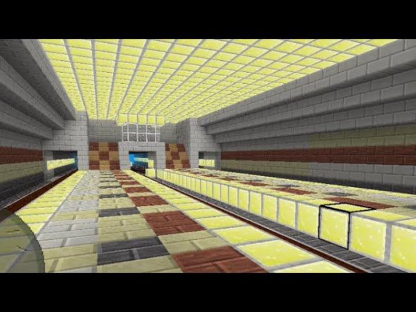 Строю свою станцию Партизанская в MultiCraft .
