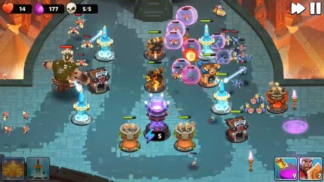 Играем а Castle Creeps. смотреть онлайн