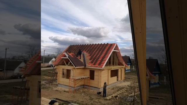 Дом из профилированного бруса 130м2