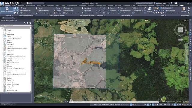 Работа с исходными данными при проектировании автомобильной дороги в Autodesk Civil 3D