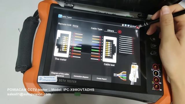 What Are The Functions Of X9MOVTADHS CCTV Tester Monitor 12-in-1 Full Function Professional Tester