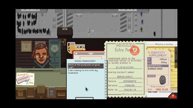 Papers,Please! Longplay (Pc) (Part 5 Of 5) смотреть онлайн