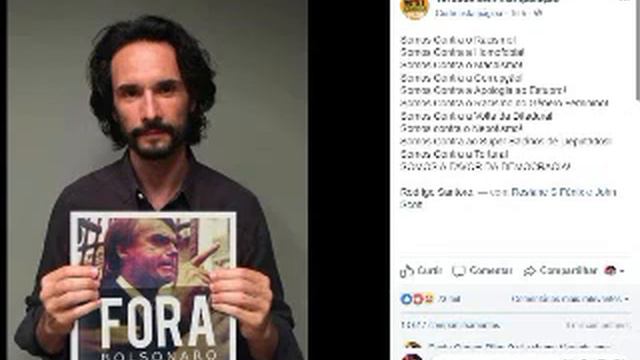 RODRIGO SANTORO POSTA FOTO COM "FORA BOLSONARO"? смотреть онлайн
