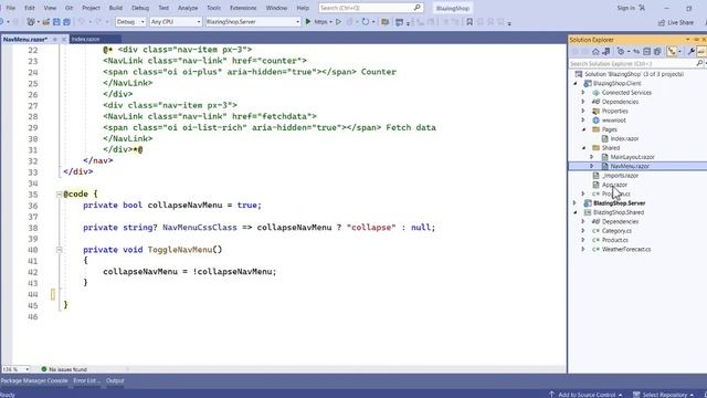 ASP.NET Core Blazor WebAssembly - 13 - Cleaning ASP NET Core Blazor WebAssembly смотреть онлайн