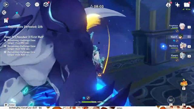 Genshin Impact. Przygody Saliego: Patch 3.0 Poranek Przynoszący Tysiące Róż. Główny Wątek +Abbys #3 смотреть онлайн