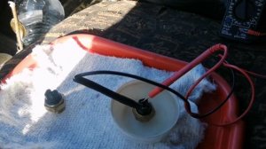 Проверяем датчик включения вентилятора.