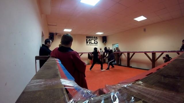 Турнир Школы ИСБ. Ростов на Дону. Мужчины Софт 1 на 1.Георгий Говоров VS Габранс Никита 1 й бой