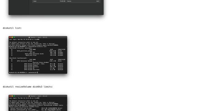 Apple: Resize APFS (encrypted) Container