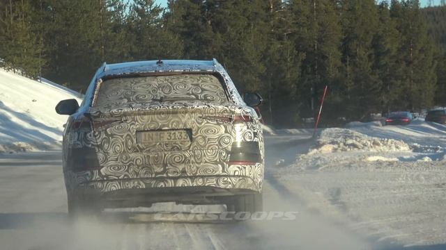 2019 Audi Q8 SUV Spied