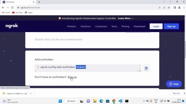 How to Install Ngrok on Windows 11 | Expose your localhost to everyone | NGROK SETUP смотреть онлайн