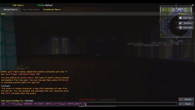 Macro/Keybind Mod - How to log chat to text file смотреть онлайн