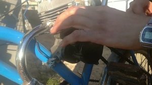 Стартер от бензопилы "ДРУЖБА" на двигателе F-80 ЭТО РЕАЛЬНО!!!