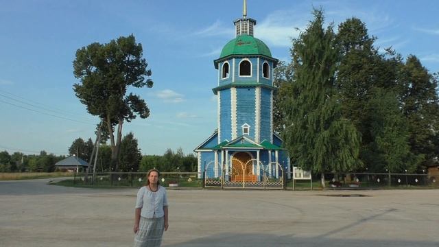 Село Владимирское, храм Владимирской Божией Матери смотреть онлайн