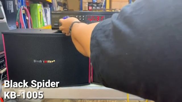 Black Spider KB-1005 10" Speaker Karaoke Set with Bluetooth смотреть онлайн