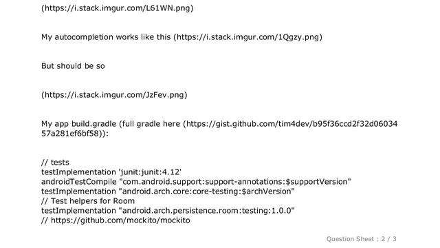 Android : Cannot resolve symbol InstantTaskExecutorRule смотреть онлайн