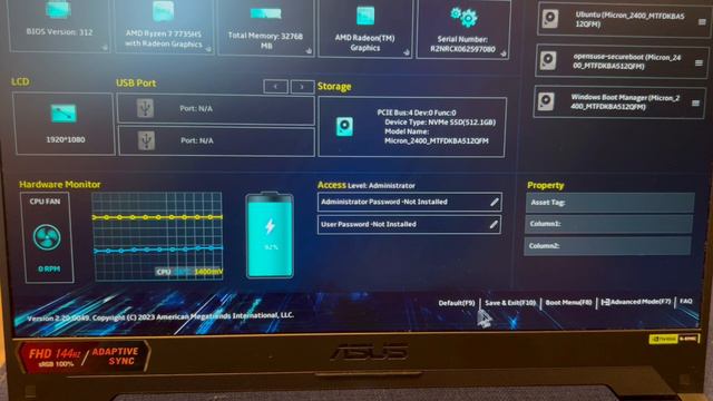 Ноутбук ASUS Tuf15