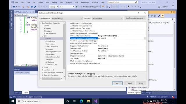 Stepping Through the Code in Visual Studio - Architecture 1001: x86-64 Assembly смотреть онлайн