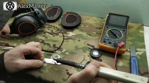 Ремонт наушников, восстановление катушки динамика