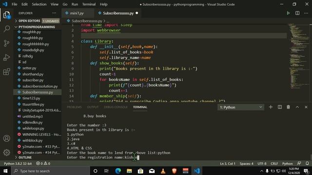 CODE REVIEW of MiniProject in Python смотреть онлайн
