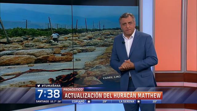 Huracán Matthew provoca lluvia de rocas y se acerca a las costas de Estados Unidos смотреть онлайн