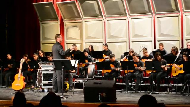 LVHS Guitar Ensemble performs 'Goddesses' by Derek Hasted смотреть онлайн