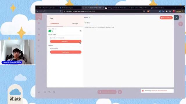 Using Twitter Webhooks - Global Hack Week: Share 2022 смотреть онлайн