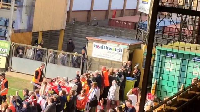 AFC Fylde are National League North champions after winning at Boston United смотреть онлайн