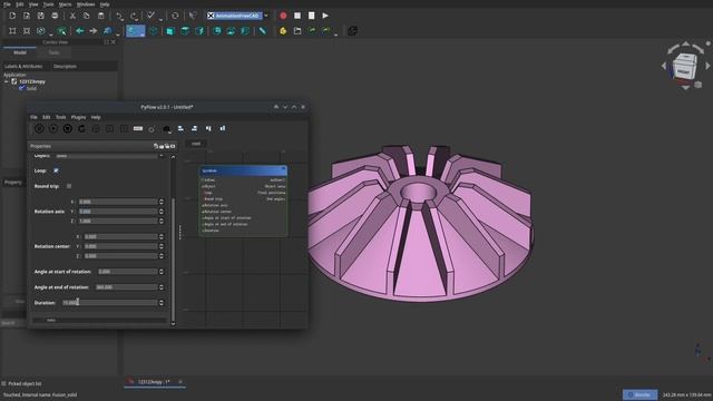 freecad 0.20 | AnimationFreeCAD - SpinNode | Простая анимация вращения смотреть онлайн