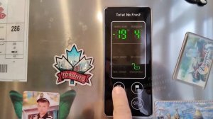 Как настроить температуру холодильника LG