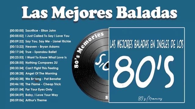 Las Mejores Baladas En Ingles De Los 80 Y 90 - Romanticas Viejitas En Ingles 80's Y 90's