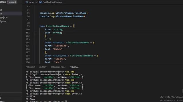 Structural Typescript : Structural Typing in Typescript | Typescript Tutorial for Beginners Hindi смотреть онлайн