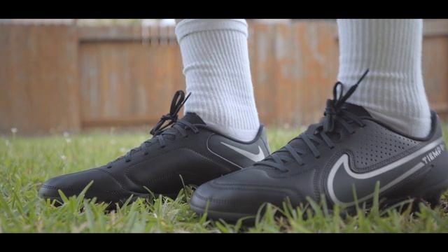 Nike Tiempo 9 Club FG 'Black Grey' - Unboxing + On Feet смотреть онлайн