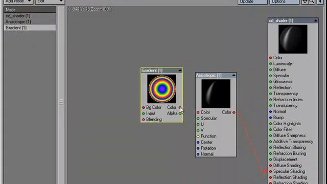 LightWave 9 Node Editor- Anisotropic Shaders смотреть онлайн