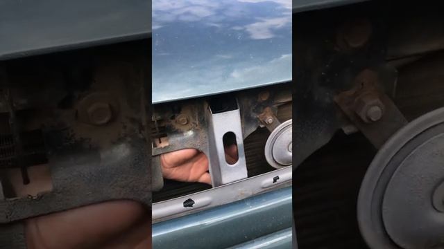 Как открыть капот на ваз 2112 2110 2111 если порвался тросик смотреть онлайн