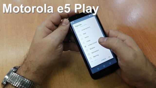 Motorola e5 Play Incoming Call And Ringtones, входящий звонок, мелодии и сигналы сообщений смотреть онлайн