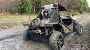 Тест-драйв багги с колесами от квадрика