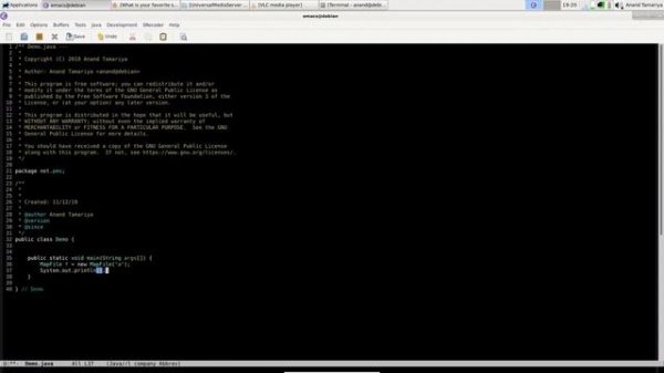 GNU Emacs as a lightweight Java IDE (Auto-suggest)