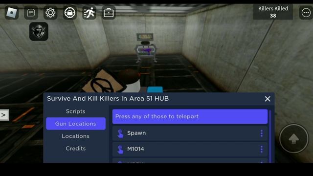 SURVIVE AND KILL THE KILLERS IN AREA 51 SCRIPT | ROBLOX FLUXUS HYDROGEN DELTA