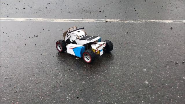 How to make RC BMW GG Quadster - Amazing Quad bike from cardboard смотреть онлайн