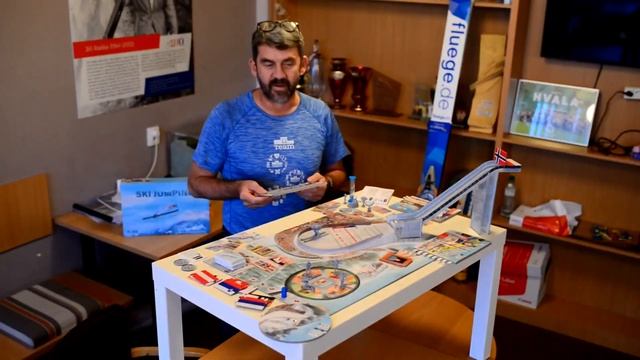 SKI JUMPING board game with Jaroslav Sakala world champion. смотреть онлайн