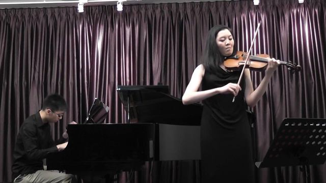 Maurice Ravel Violin Sonata , 3rd Movement : Perpetuum Mobile