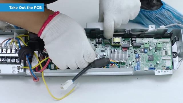 Демонтаж кассетного кондиционера Midea Четырехканальный кассетный кондиционер смотреть онлайн