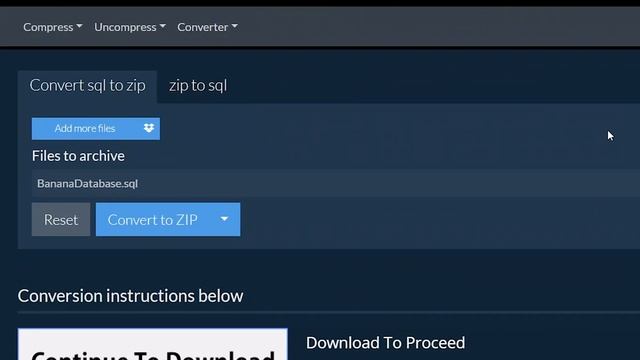 How to Convert SQL to ZIP Online (Simple Guide) смотреть онлайн