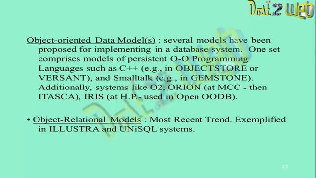 Purpose of Database System | View of Data | Data Model | Instances | DDL | DML смотреть онлайн