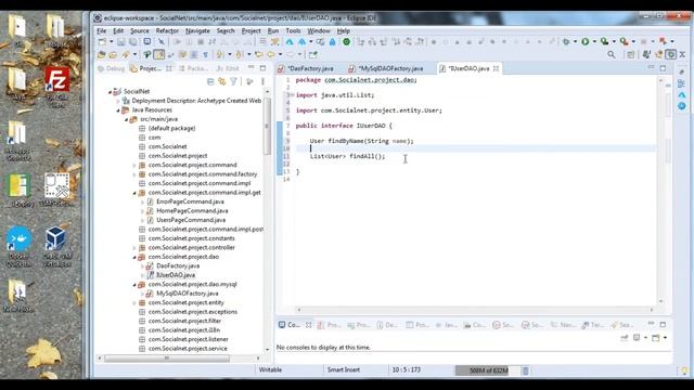 Социальная сеть в Java #7.1. DAO Pattern - Теория и начало создания DAO слоя смотреть онлайн