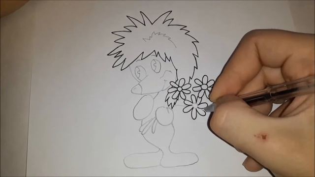Рисуем Ёжика из мультфильма "Трям! Здравствуйте!" вместе! Как нарисовать Ёжика? смотреть онлайн